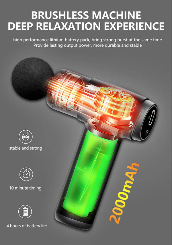 New Heated Muscle Massage Gun