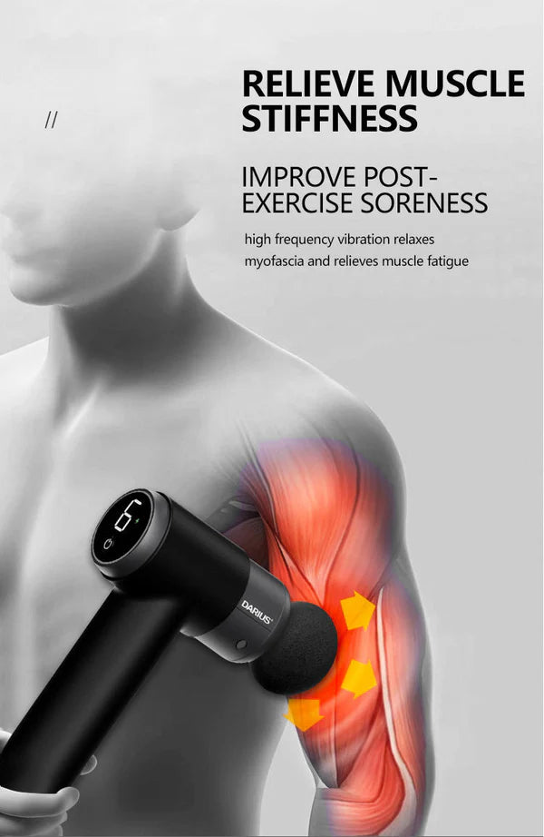 New Heated Muscle Massage Gun