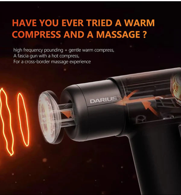 New Heated Muscle Massage Gun