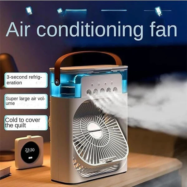 DLC Cooling Fan With Ice | Portable Air Cooler Fan for Home & Office