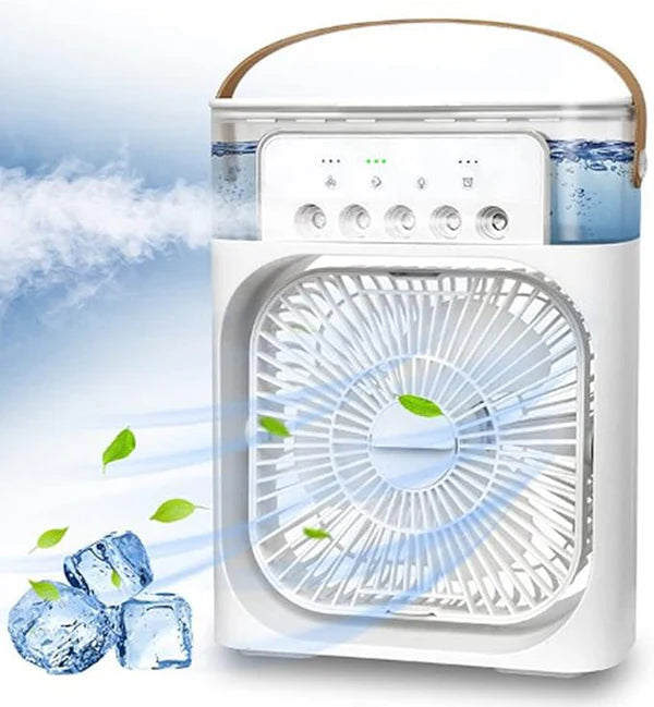 DLC Cooling Fan With Ice | Portable Air Cooler Fan for Home & Office