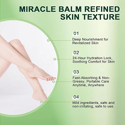 Miracle Balm Soothing Joint Cream for Back, Hands, Feet & Body