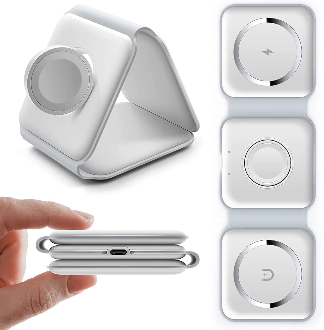 3 In 1 Wireless Charging Pad Portable