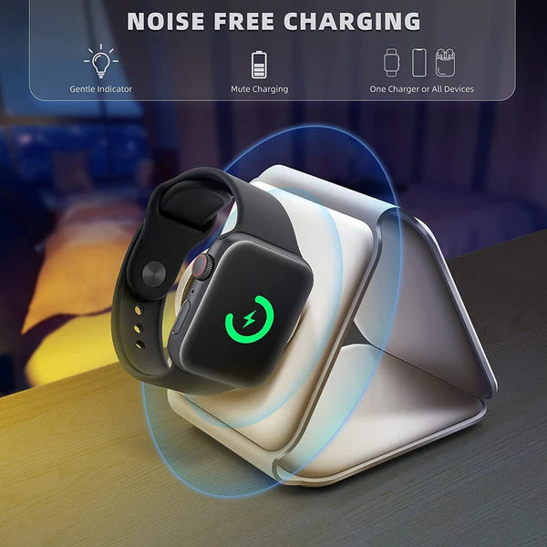 3 In 1 Wireless Charging Pad Portable