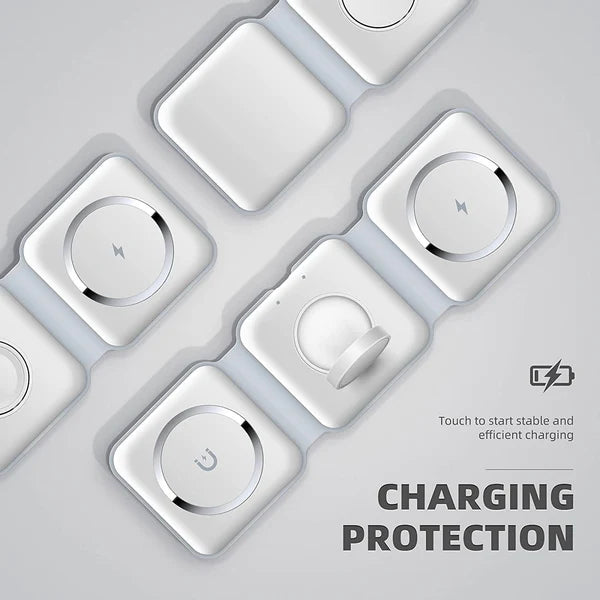 3 In 1 Wireless Charging Pad Portable