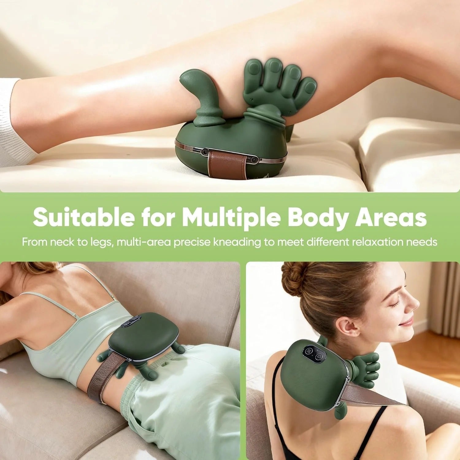 Deep Tissue Neck &amp; Back Massager for Pain Relief