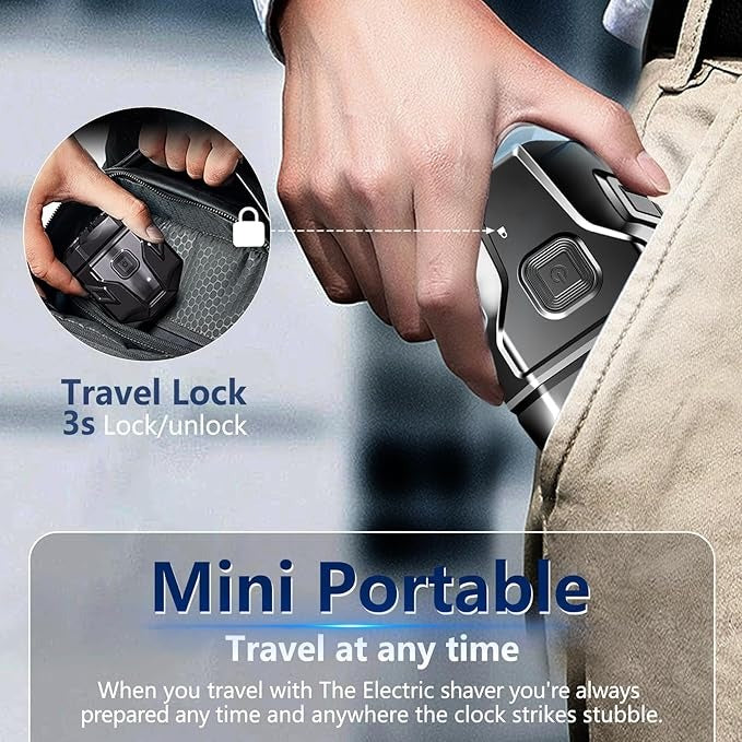 Rechargeable Waterproof Shaver